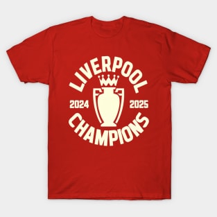 LIVERPOOL 2024 2025 CHAMPIONS T-Shirt